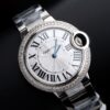 Đồng Hồ Cartier Ballon Đính Kim Cương Thiên Nhiên