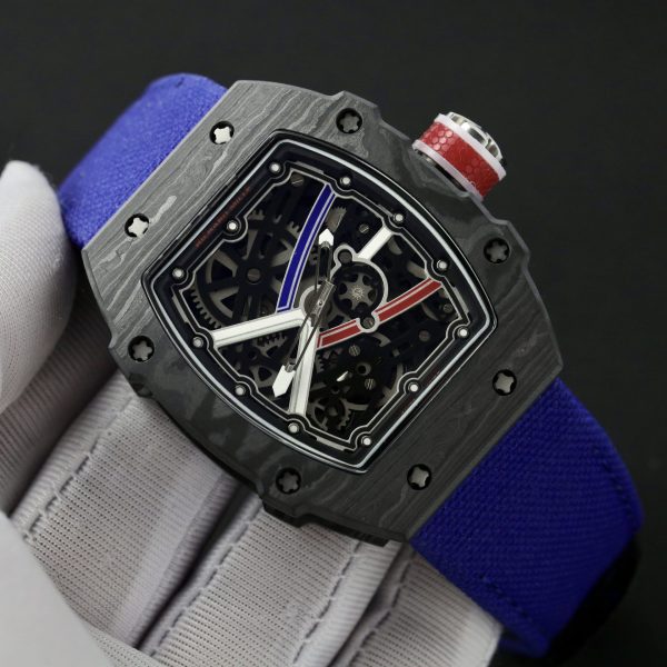 Đồng Hồ Cơ Nam Richard Mille RM67-02 Replica 11 Thụy Sỹ Màu Xanh (1)