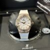 Đồng Hồ Hublot Orlinski King Gold Pave Diamonds Dây Cao Su Màu Trắng 40mm