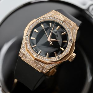 Đồng Hồ Hublot Orlinski King Gold Pave Full Diamonds Rep 11 HB Factory (1)