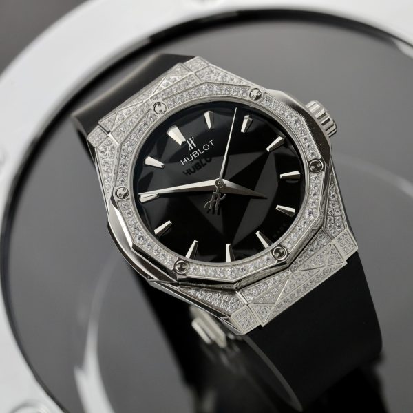 Đồng Hồ Hublot Orlinski Titanium Pave Full Diamonds Rep 11 Nam HB (9)