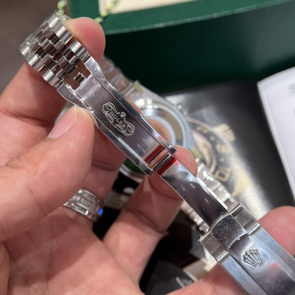 Đồng Hồ Mặt Xà Cừ Rolex DateJust Super Fake 11