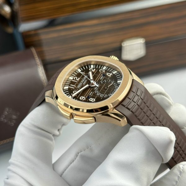 Đồng Hồ Patek Philippe Aquanaut 5164R Rep 11 Màu Chocolate ZF