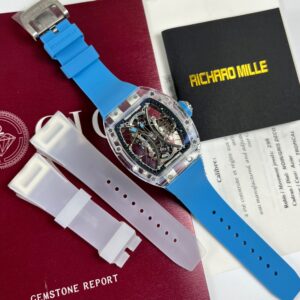 Đồng Hồ Richard Mille Rep 11 RM53-02 Tourbillon Sapphire Màu Xanh Dương