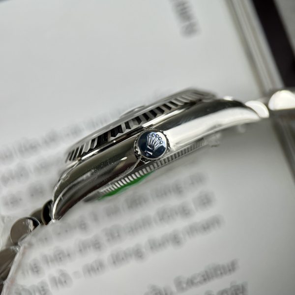 Đồng Hồ Rolex Fake Cao Cấp Nữ Mặt Hồng Dây Thép EW Factory DateJust 31mm