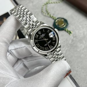 Đồng Hồ Rolex Fake Cao Cấp Nữ Mặt Hồng Dây Thép EW Factory DateJust 31mm