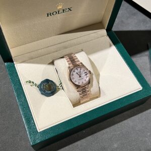 Đồng Hồ Rolex Nữ Rep 11 DateJust Mặt Số Mother Of Pearl