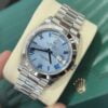 Đồng Hồ Rolex Oyster Perpetual Day-Date Mặt Xanh Blue Ice