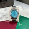 Đồng Hồ Nam Rolex Oyster Perpetual 124300 Replica 11 Mặt Số Ice Blue