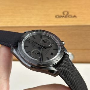 Đồng Hồ Omega Speedmaster Dark Side of The Moon Gốm Đen Nhà Máy OM 44mm