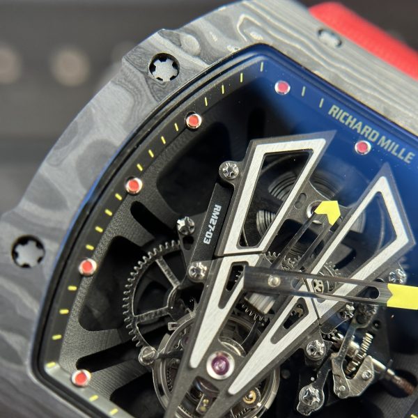 Đồng Hồ Richard Mille RM27-03 Tourbilon Movement Rep 11 Vỏ Carbon TPT (1)