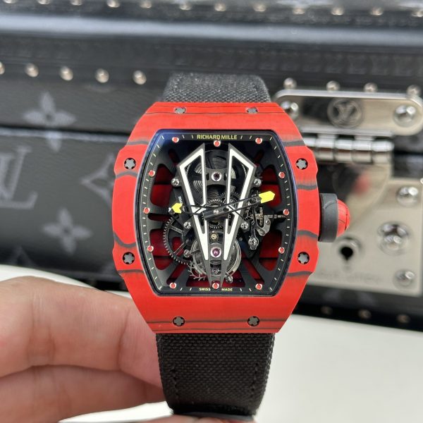 Đồng Hồ Richard Mille RM27-03 Tourbilon Rep 11 Carbon TPT Siêu Nhẹ 42gram