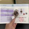 Đồng Hồ Rolex DateJust GM Bọc Vàng Hong Kong Chocolate Cọc Dạ Quang 41mm (2)