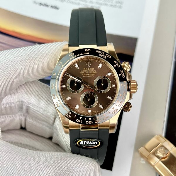 Đồng Hồ Rolex Nam Rep 1:1 Daytona 116515LN Mặt Số Chocolate BT Factory (5)