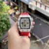 Đồng Hồ Richard Mille Nam Đính Đá RM11-03 Fake Cao Cấp Màu Đỏ