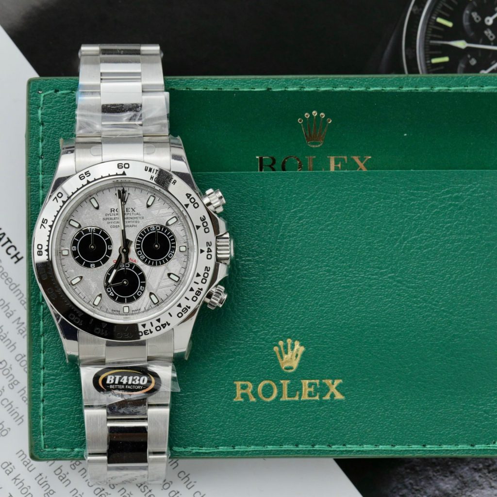 Đồng Hồ Rolex Cosmograph Daytona 116509 Mặt Số Thiên Thạch Replica (3)