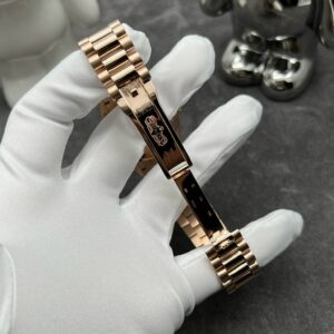 Đồng Hồ Vàng Khối Rolex Day-Date 128235 Mặt Số Chocolate