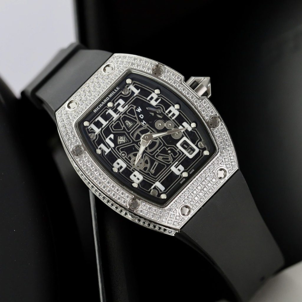 Đồng Hồ Richard Mille RM67 Replica 11 Nam Đính Full Đá 40mm (2)