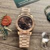 Đồng Hồ Rolex Day-Date 228235 Mặt Chocolate Cọc La Mã GM V2 40mm (2)