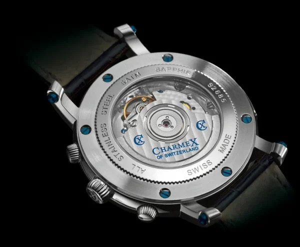 Đồng hồ Charmex Chronographe Jubilee dùng máy Dubois Dépraz caliber 2025