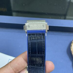 Đồng Hồ Hublot Big Bang Diamonds Moissanite Dây Da Cá Sấu 41mm (1)