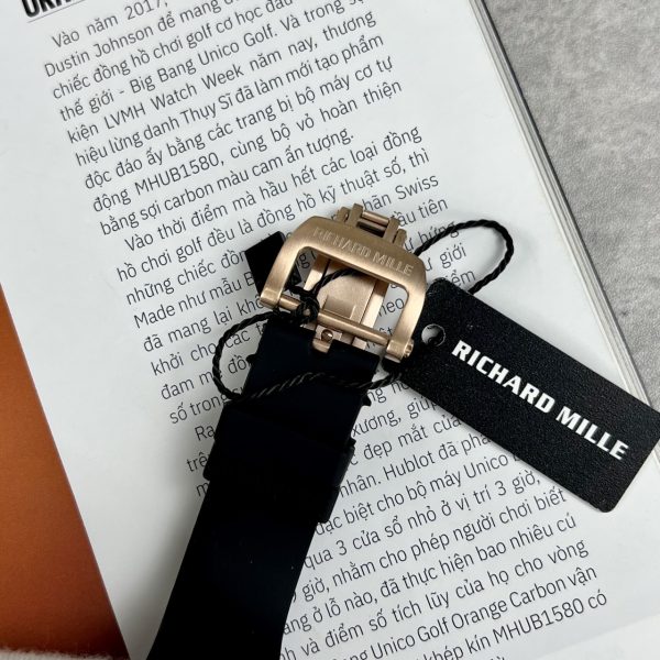 Đồng Hồ Nữ Richard Mille RM007 Replica Cao Cấp Màu Đen 32x40mm