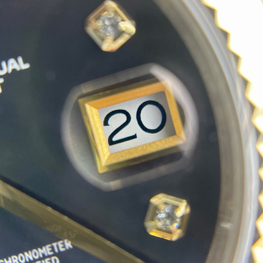 Đồng Hồ Rolex DateJust Mặt Xà Cừ Bọc Vàng Nhà Máy GM 41mm (1)