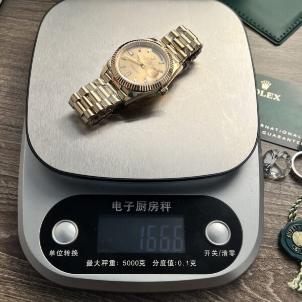 Đồng Hồ Rolex Day-Date 228238 Tinh Chỉnh Chuẩn Auth New 2023 GM V2 40mm (4)