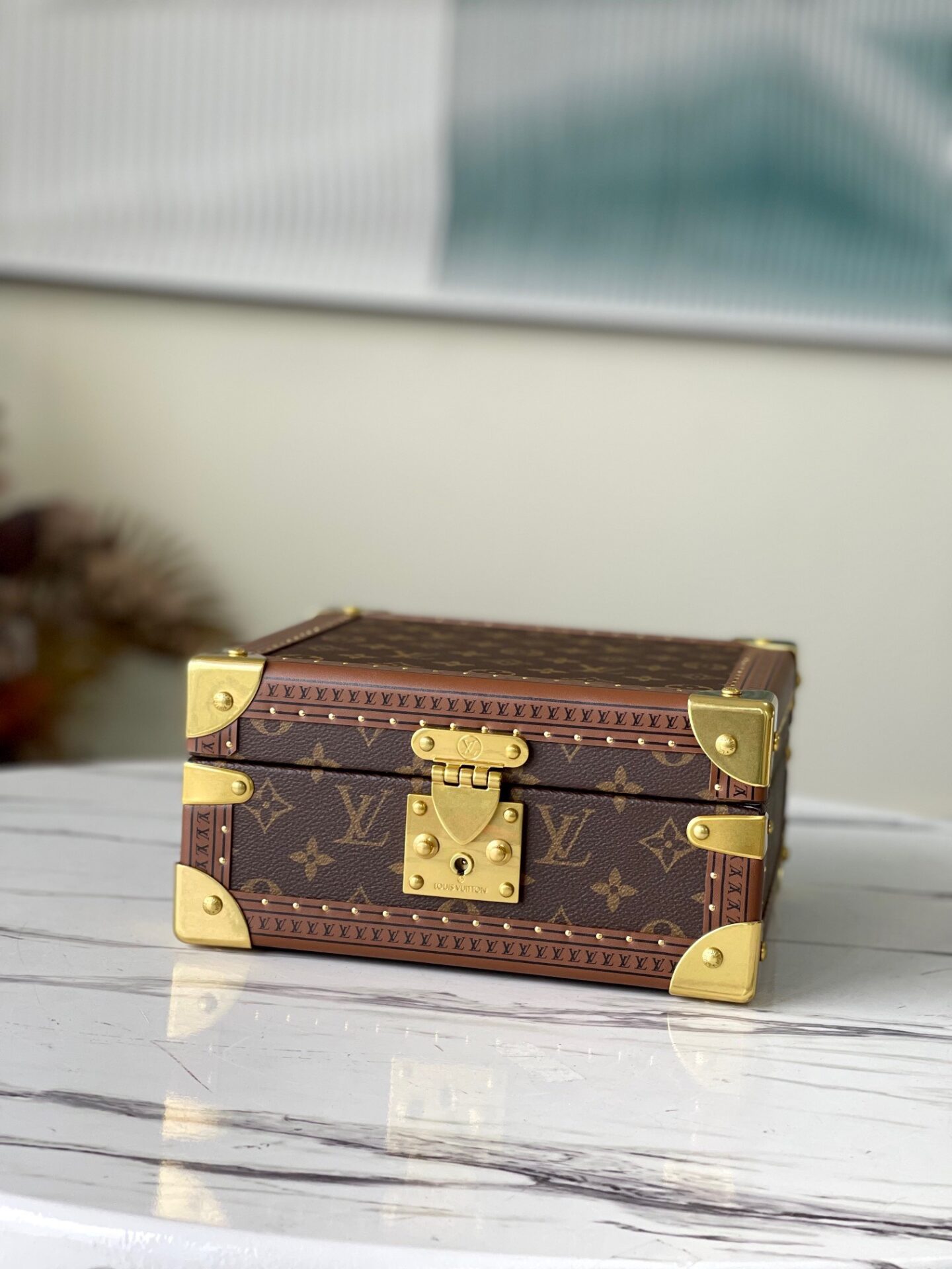 Túi Cốp Louis Vuitton Siêu Cấp Đựng Phụ Kiện Trang Sức 24x12.5cm