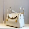 Túi Hermes Siêu Cấp Lindy Da Togo Màu Trắng 26cm (3)