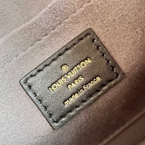 Túi Louis Vuitton LV Dauphine Mini Siêu Cấp Màu Đen 17x 25x10 (1)