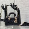 Túi Xách Dior D-Joy Lady Bags Màu Đen Da Bóng Siêu Cấp 22x15cm (4)