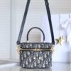 Túi Xách Dior Small Dior Travel Vanity Case Siêu Cấp 20x12x14cm (3)
