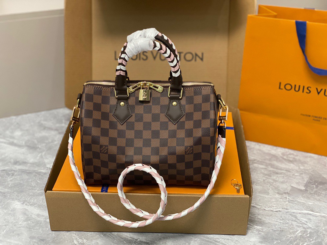 Louis Vuitton Speedy 25 Monogram Bag  eBay