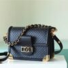 Túi Xách Louis Vuitton Dauphine MM Bag Black Màu Đen 25x17x10 (1)
