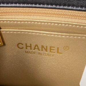 Túi Xách Nữ Hàng Hiệu Chanel Classic Charm Màu Đen Siêu Cấp (3)