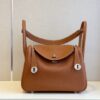 Túi Xách Nữ Hermes Lindy Bags Siêu Cấp Màu Cam Đất 25cm (9)