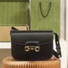 Túi Xách Nữ Màu Đen Gucci Horsebit 1955 Siêu Cấp 25cm (1)