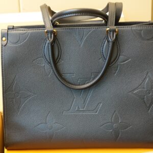 Túi Xách Tay Nữ Louis Vuitton LV Onthego Siêu Cấp Màu Đen 35cm (8)