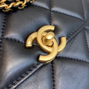 Balo Chanel Mini Siêu Cấp New 2023 Màu Đen (5)