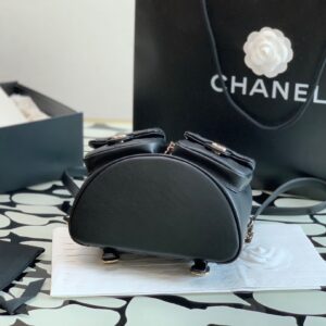 Balo Chanel Siêu Cấp Màu Đen Mini Size 20cm (1)