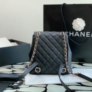Balo Chanel Siêu Cấp Màu Đen Mini Size 20cm (5)