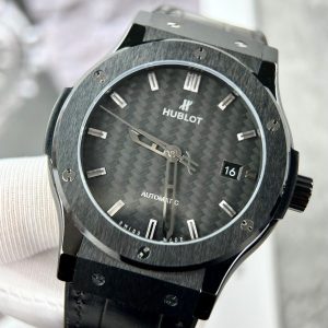 Đồng Hồ Hublot Classic Fusion Ceramic Mặt Carbon Rep 11 JJZ 42mm (11)