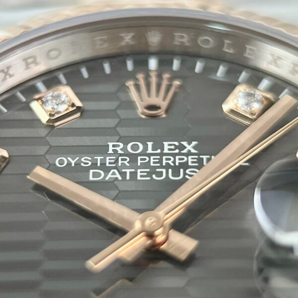 Đồng Hồ Rolex DateJust 126231 Mặt Số Xếp Gạch Xám VS Factory 36mm (1)