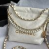 Túi Chanel 22 Bag Siêu Cấp Màu Trắng Da Mịn Size 22cm (1)
