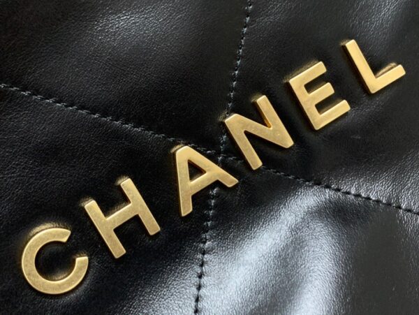 Túi Chanel 22 Shopping Nữ Màu Đen Siêu Cấp 35cm (6)