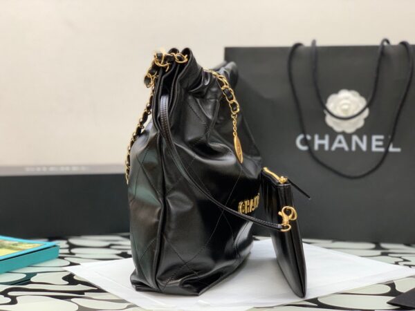 Túi Chanel 22 Shopping Nữ Màu Đen Siêu Cấp 35cm (8)