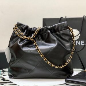 Túi Chanel 22 Shopping Nữ Màu Đen Siêu Cấp 35cm (9)
