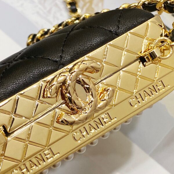 Túi Chanel Cruise Dáng Cốp Đính Đá Siêu Cấp 11x9x4 (2)