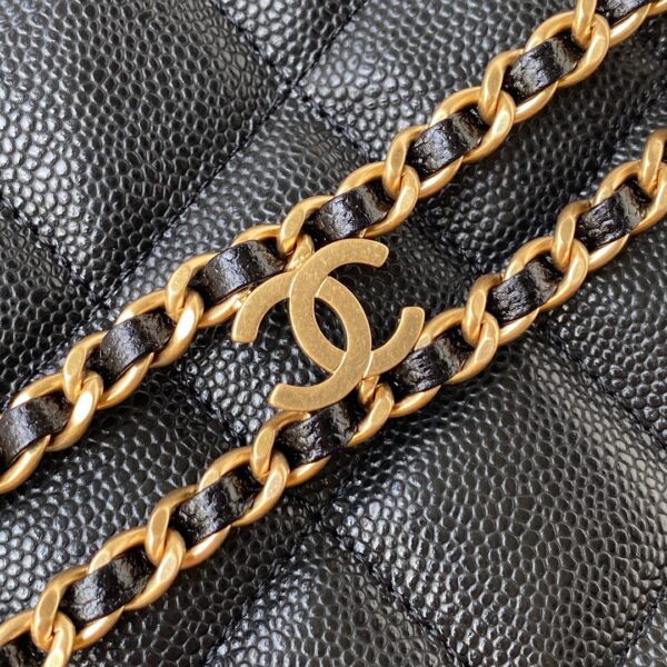Túi Chanel Hobo Đeo Chéo Màu Đen Siêu Cấp 19x16cm (2)